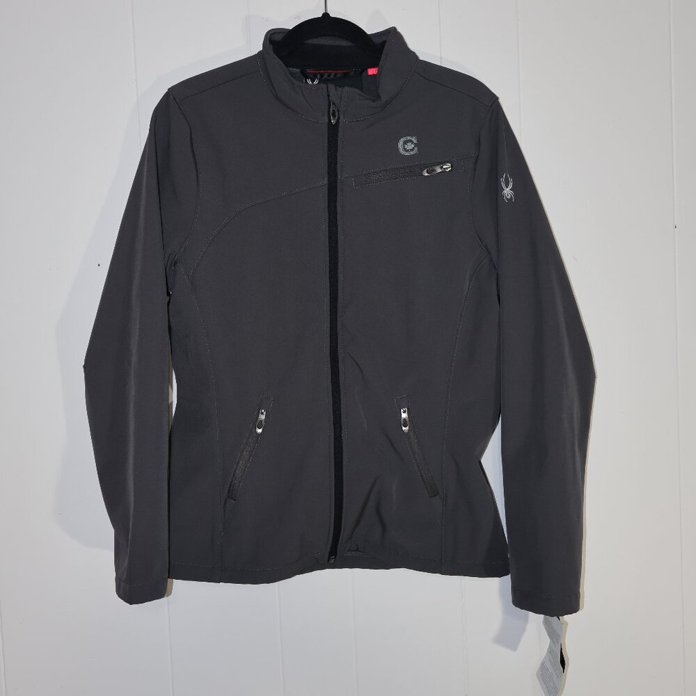 NWT Spyder Full Zip Performance Jacket‎ Grey (Women’s L)